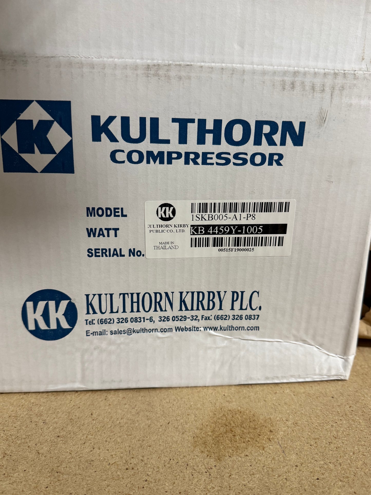 1SKB005-A1-P8 KB4459Y-1005 Kulthorn Compressor