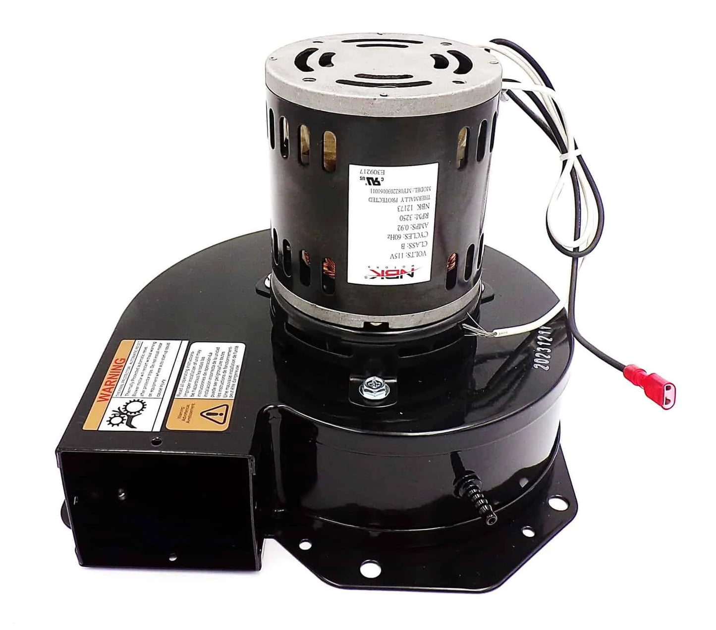 NBK-12173 BLOWER MOTOR, DRAFT INDUCER 115V A129