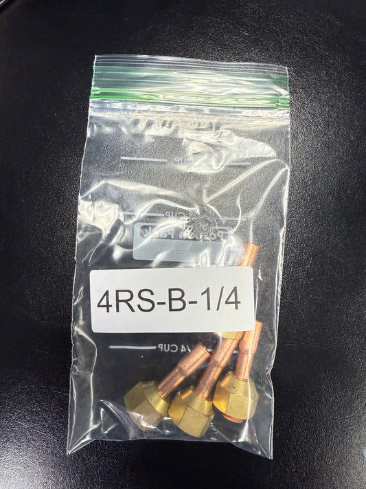 4 1/4" Swivel to Flare Nuts