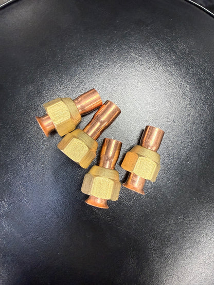 4 1/2" Swivel Flare to Solder Flare Nuts