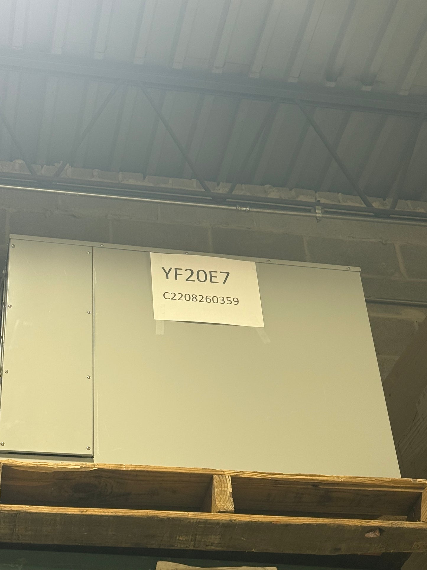 Invotech YF20E7 Refrigeration Condensing Unit – 3 HP – Low Temp – 3 Phase