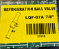 Refrigeration Ball Valve | LQF-07A 7/8"