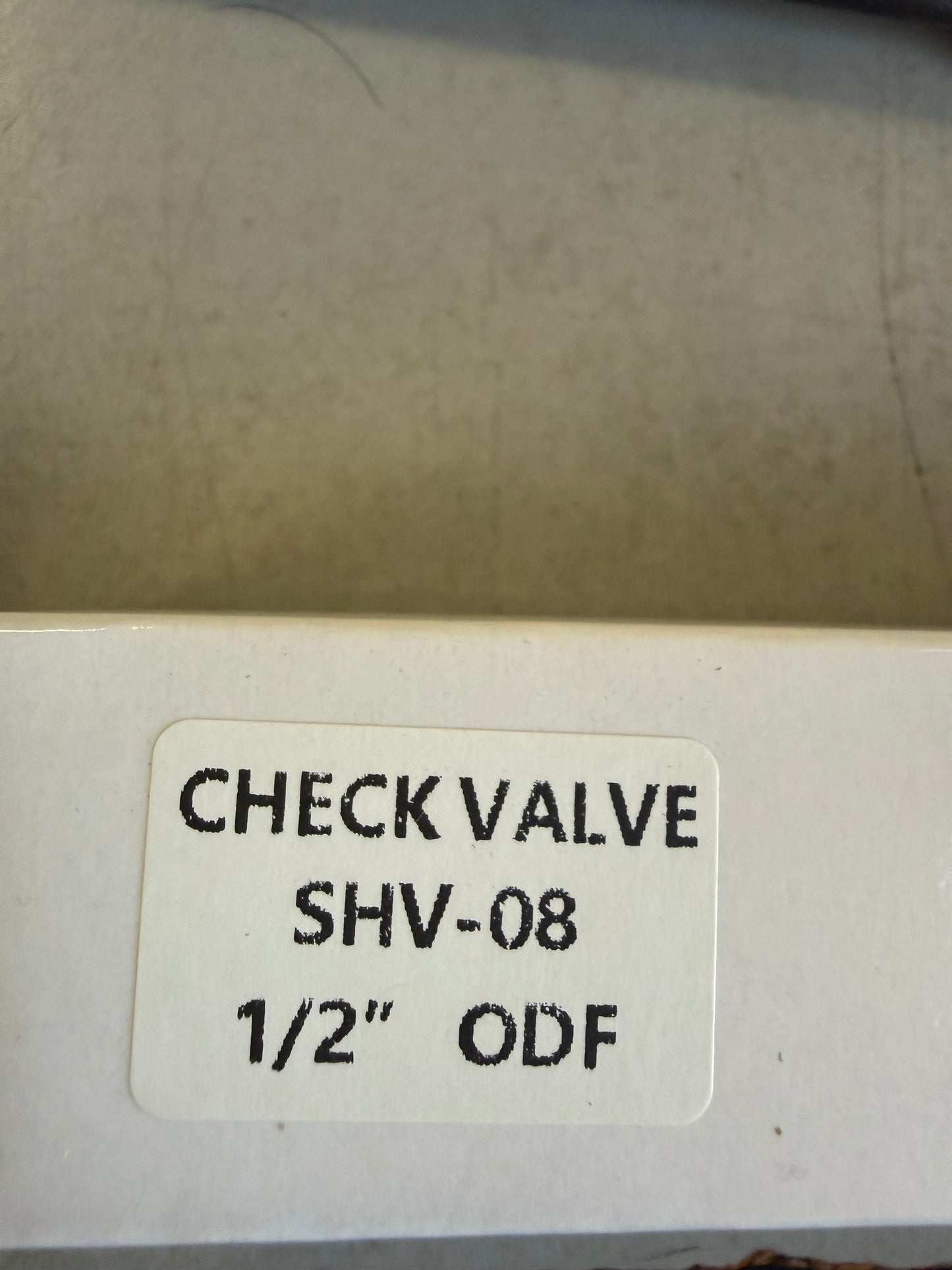 Refrigeration Check Valve | SHV-08 1/2" ODF