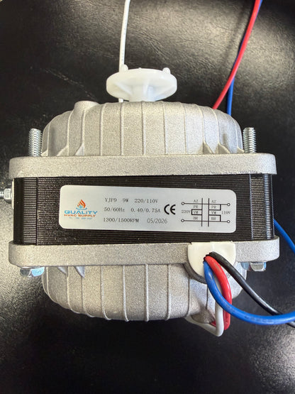 9 Watts Mulit-Voltage Pole Shaded Motor 110/220V