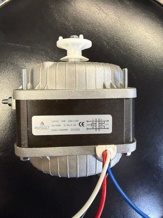 18 Watts Mulit-Voltage Pole Shaded Motor 110/220V