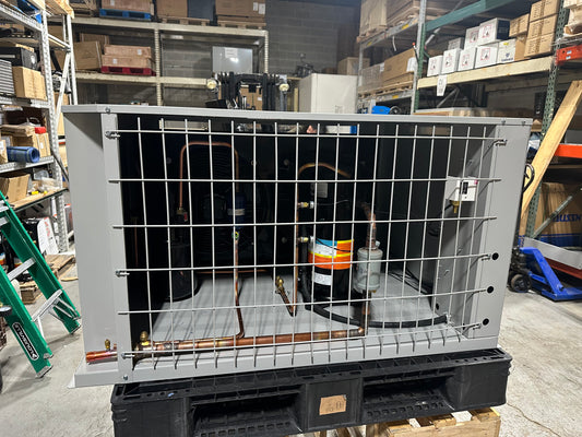 Invotech YM86E7G-100 | 5HP Outdoor Condensing Unit | FNF-14.0/49 | R404a | 220V 3-Phase Scroll System