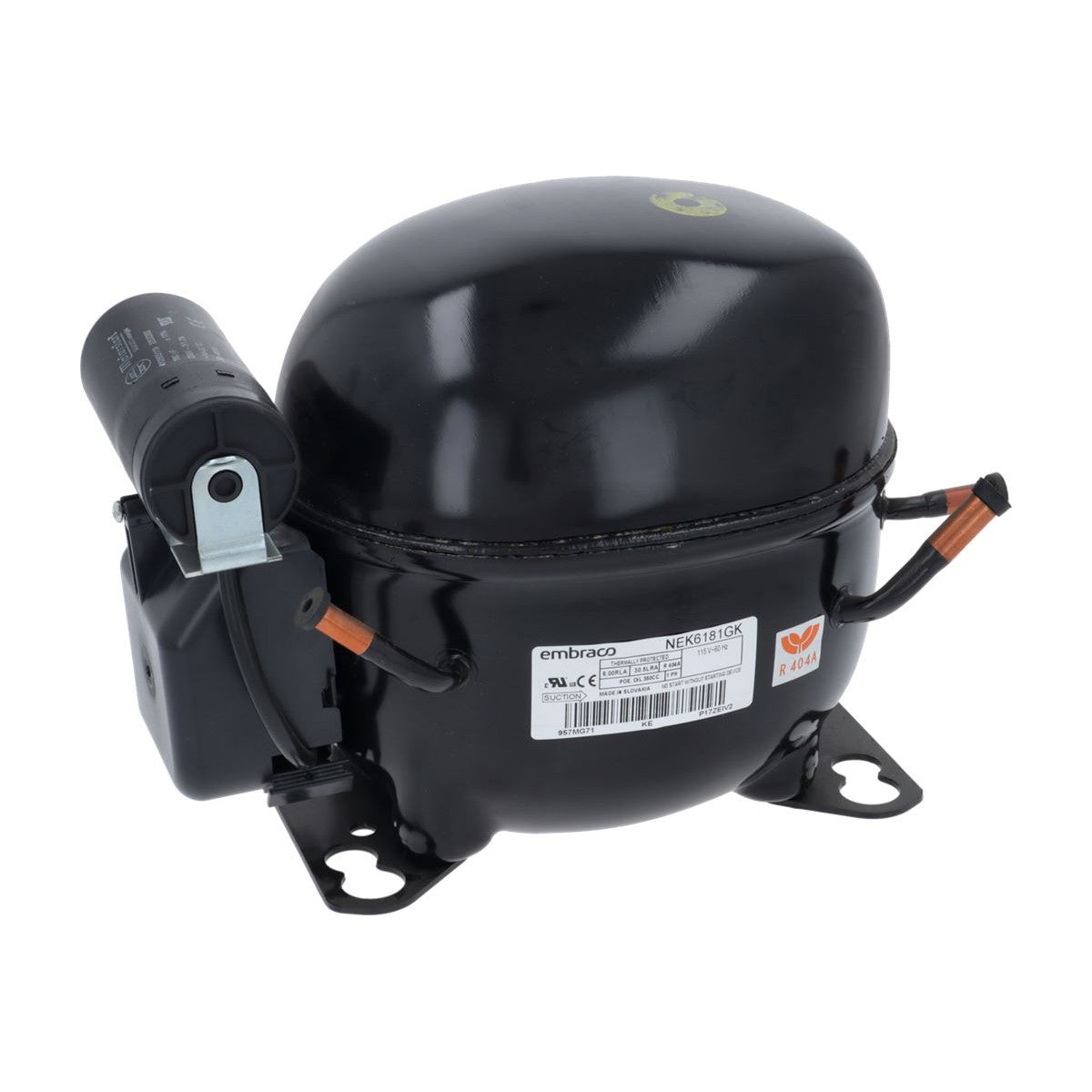 NEK6181GK Embraco Refrigeration Compressor, 115V, R404a